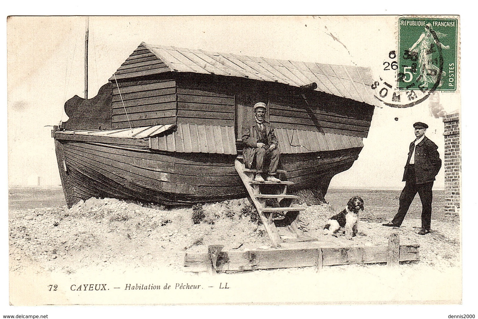 CAYEUX SUR MER (80) - Habitation De Pêcheur - Ed. LL. - 72 - Cayeux Sur Mer