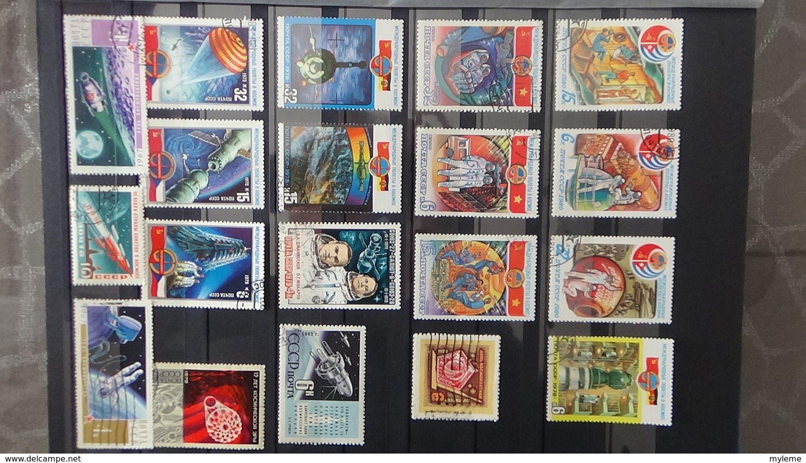 Timbres et blocs oblitérés de RUSSIE (NOYTA CCCP) Voir commentaires !!!