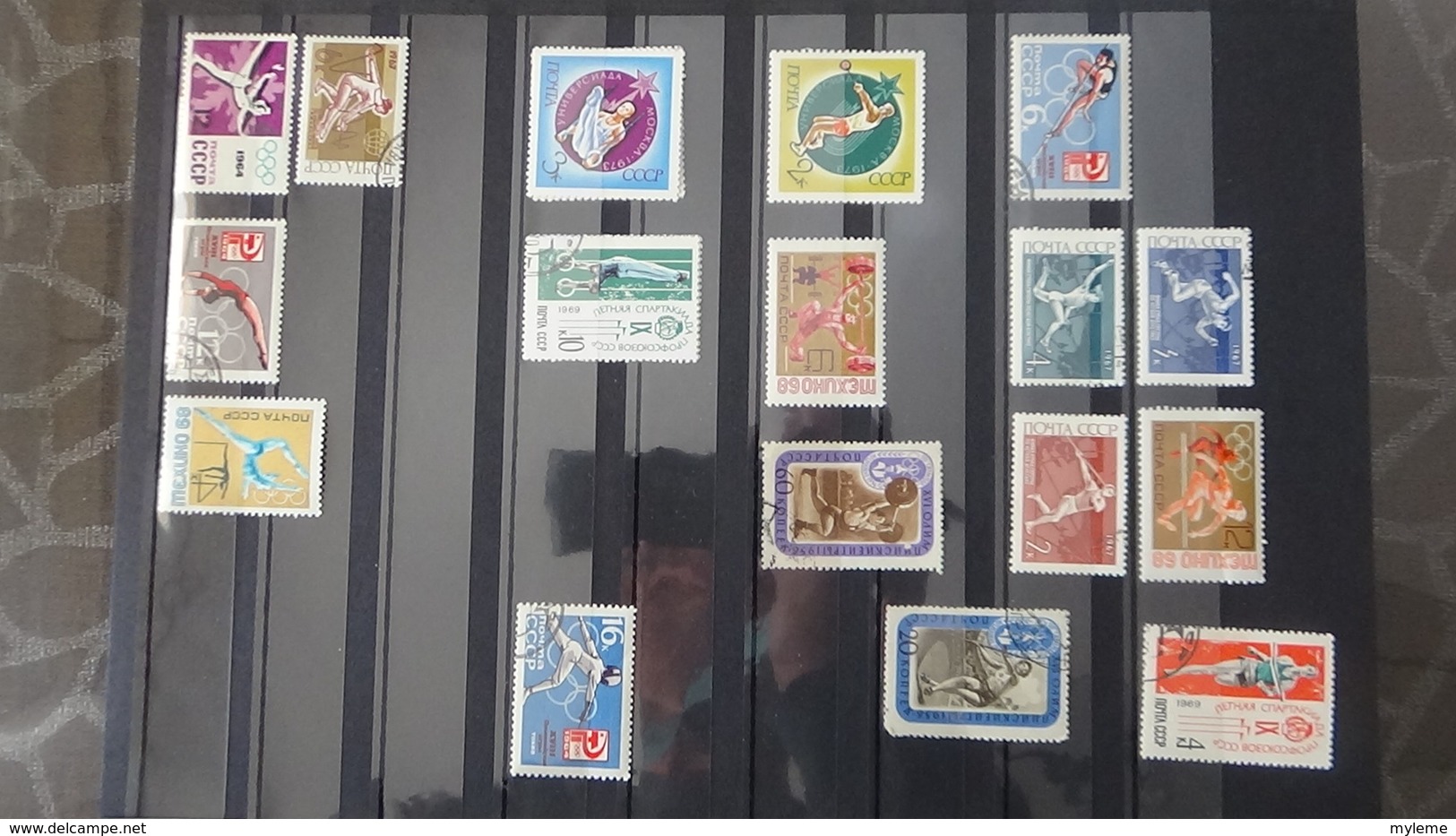 Timbres et blocs oblitérés de RUSSIE (NOYTA CCCP) Voir commentaires !!!