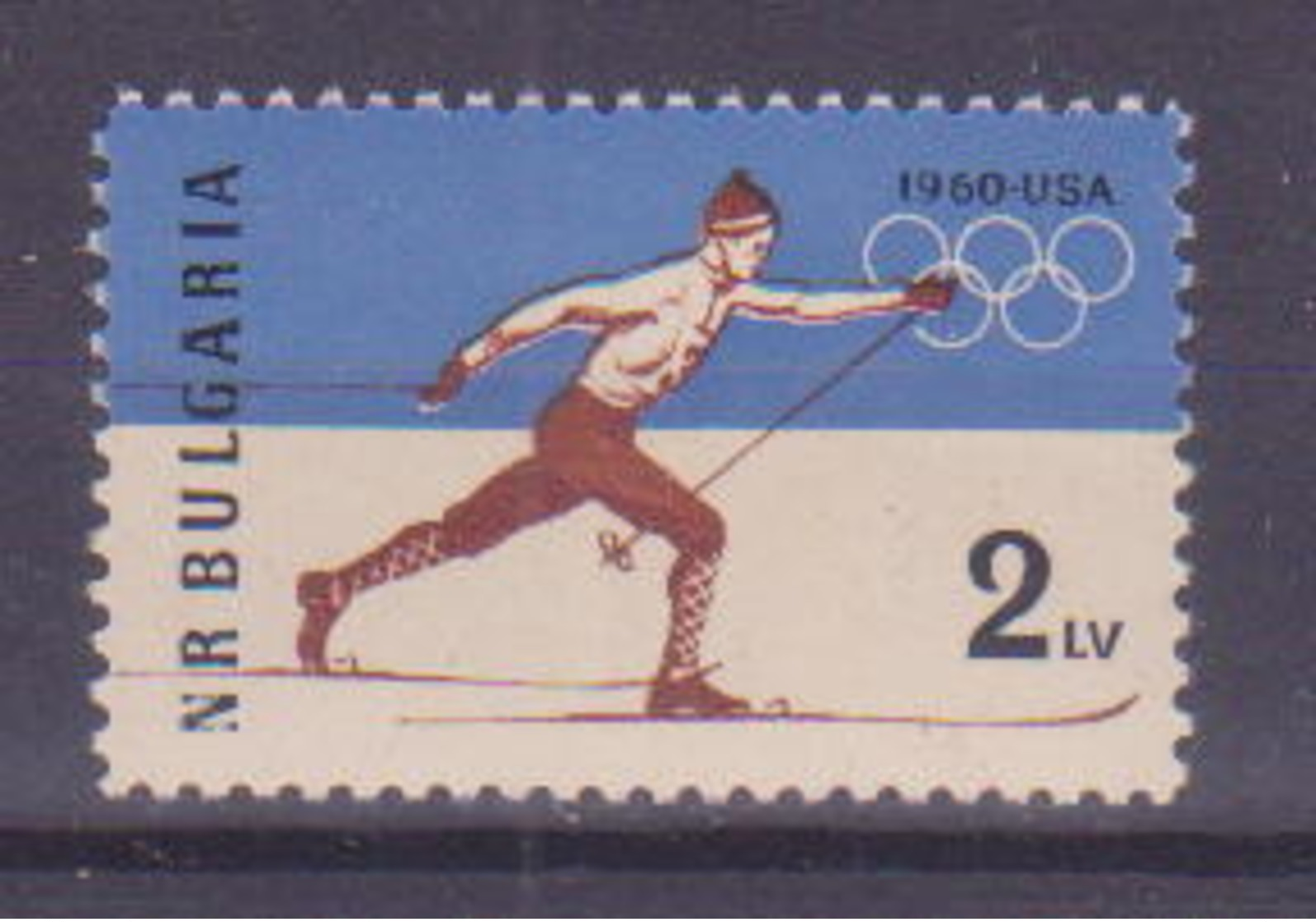 68-986 / BG - 1960  WINTER  OLYMPIC GAMESSQUAW VALLEY  Mi 1153 ** - Ungebraucht