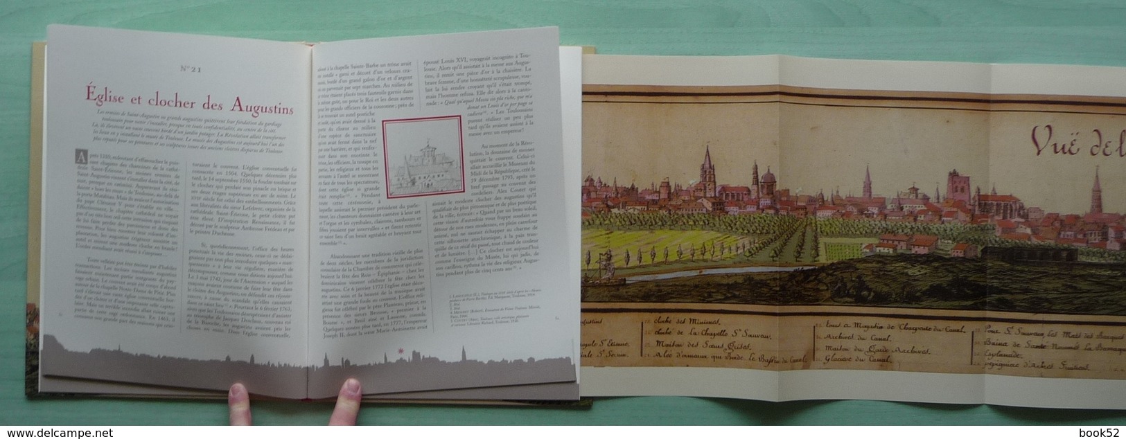 Vue De La Ville De TOULOUSE 1775 - Midi-Pyrénées