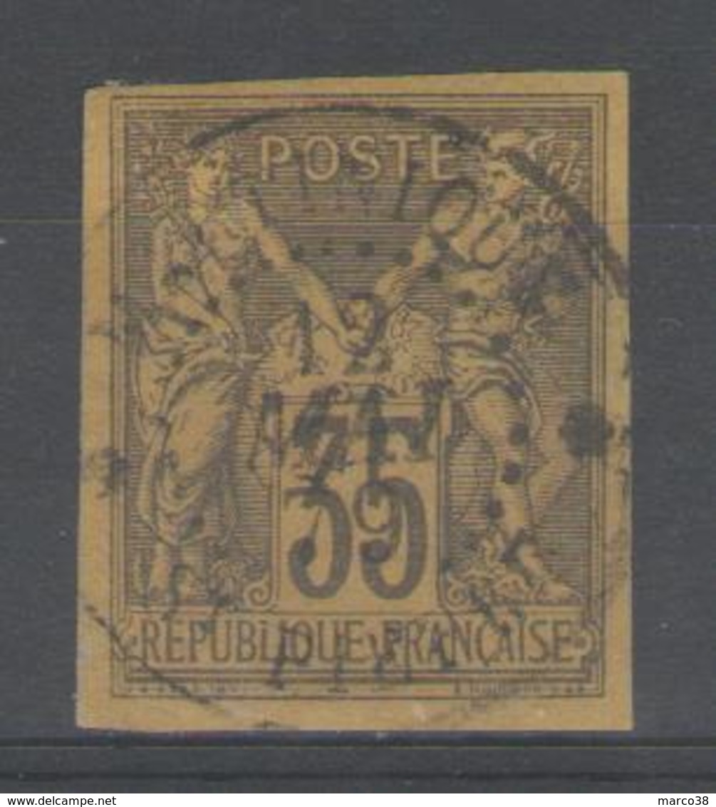 Colonies Générales:  N°45 Oblitéré ST PIERRE/MARTINIQUE      - Cote 45€ - - Sage