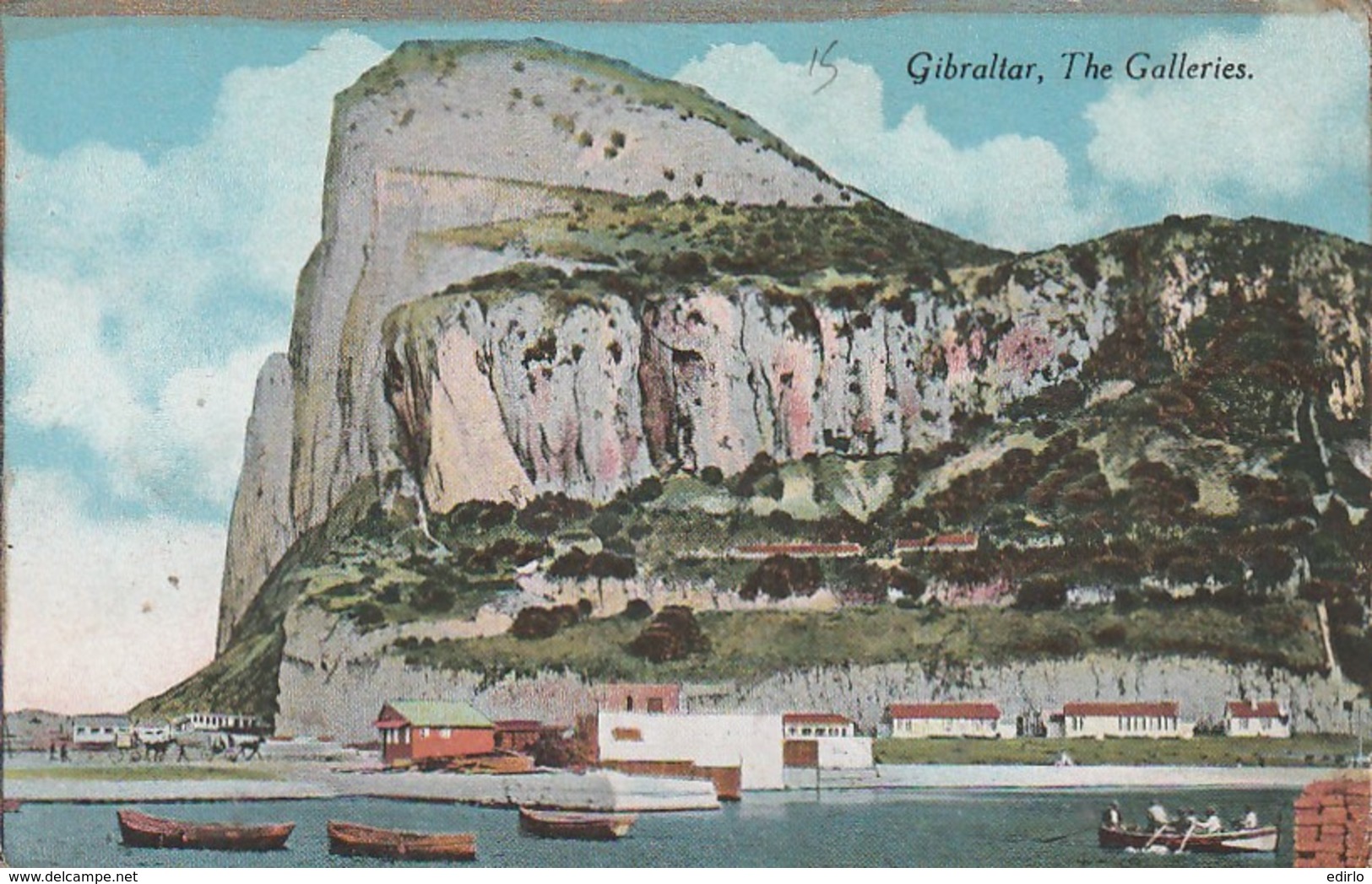 ***  GIBRALTAR ***  GB - Espagne - GIBRALTAR   The Galeries - TTB Written - Gibraltar