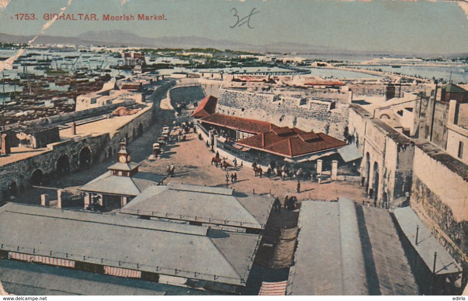 ***  GIBRALTAR ***  GB - Espagne - GIBRALTAR  Moorich Market - PLI - - Gibraltar