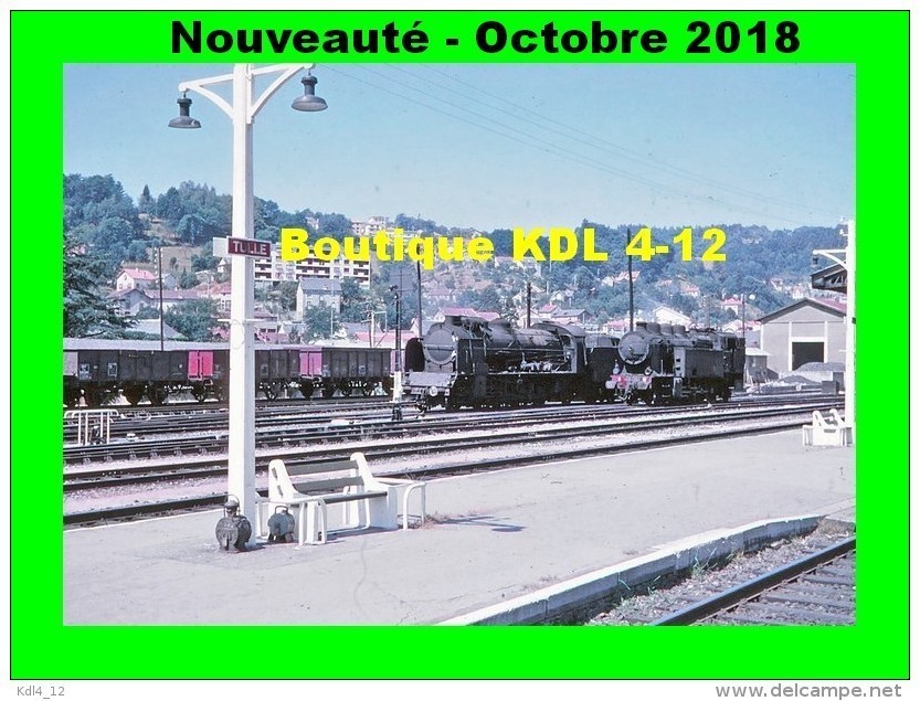 AL 537 - Locos 141 F Et 141 TA En Gare - TULLE - Corrèze - SNCF - Tulle