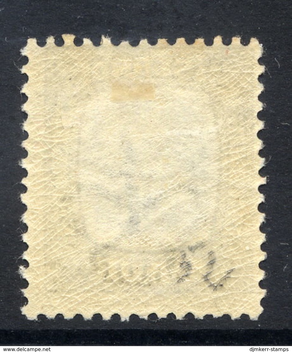 ICELAND 1907 Frederik VIII  6 Aur. Definitive ,  LHM / *.  Michel 52 - Nuovi