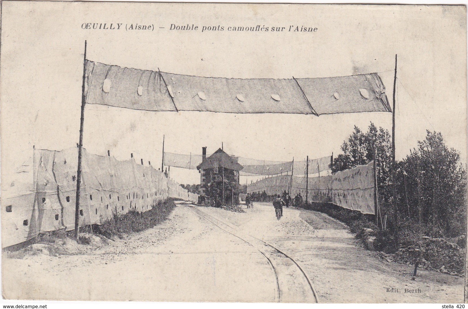 Oeully  Double Ponts Camouflès Sur L Aisne - Autres & Non Classés