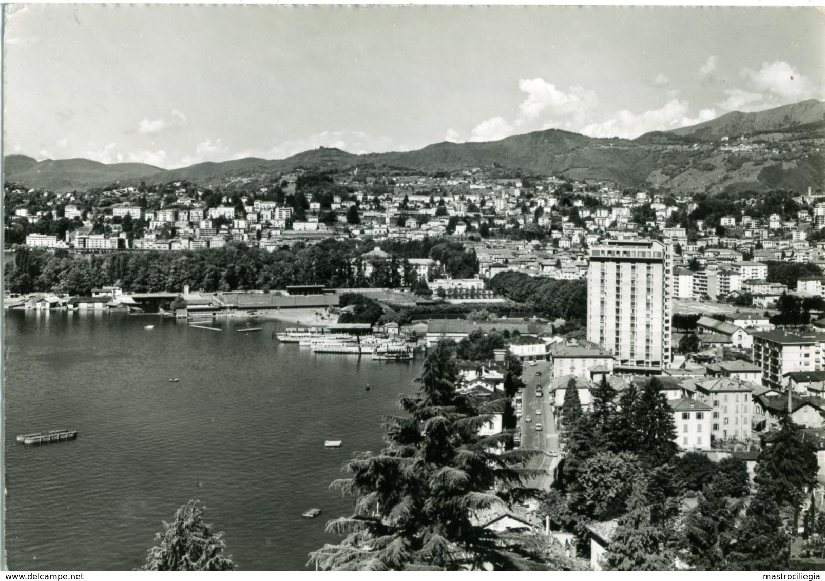 SVIZZERA  SUISSE  TI  CASSARATE LUGANO  Panorama Con Stadio  Stadium  Stade  Estadio - Soccer