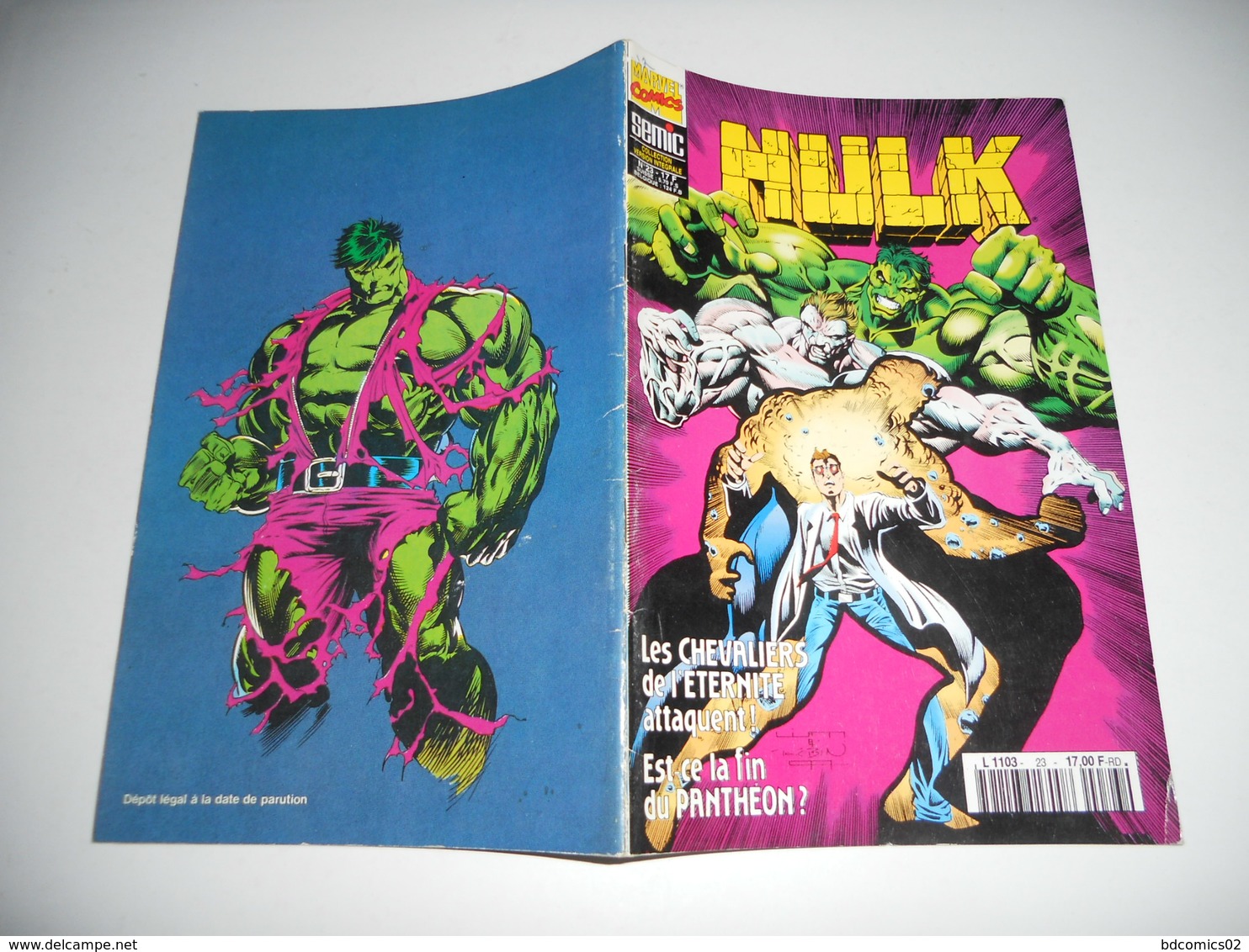 HULK SEMIC N°23 TBE - Hulk