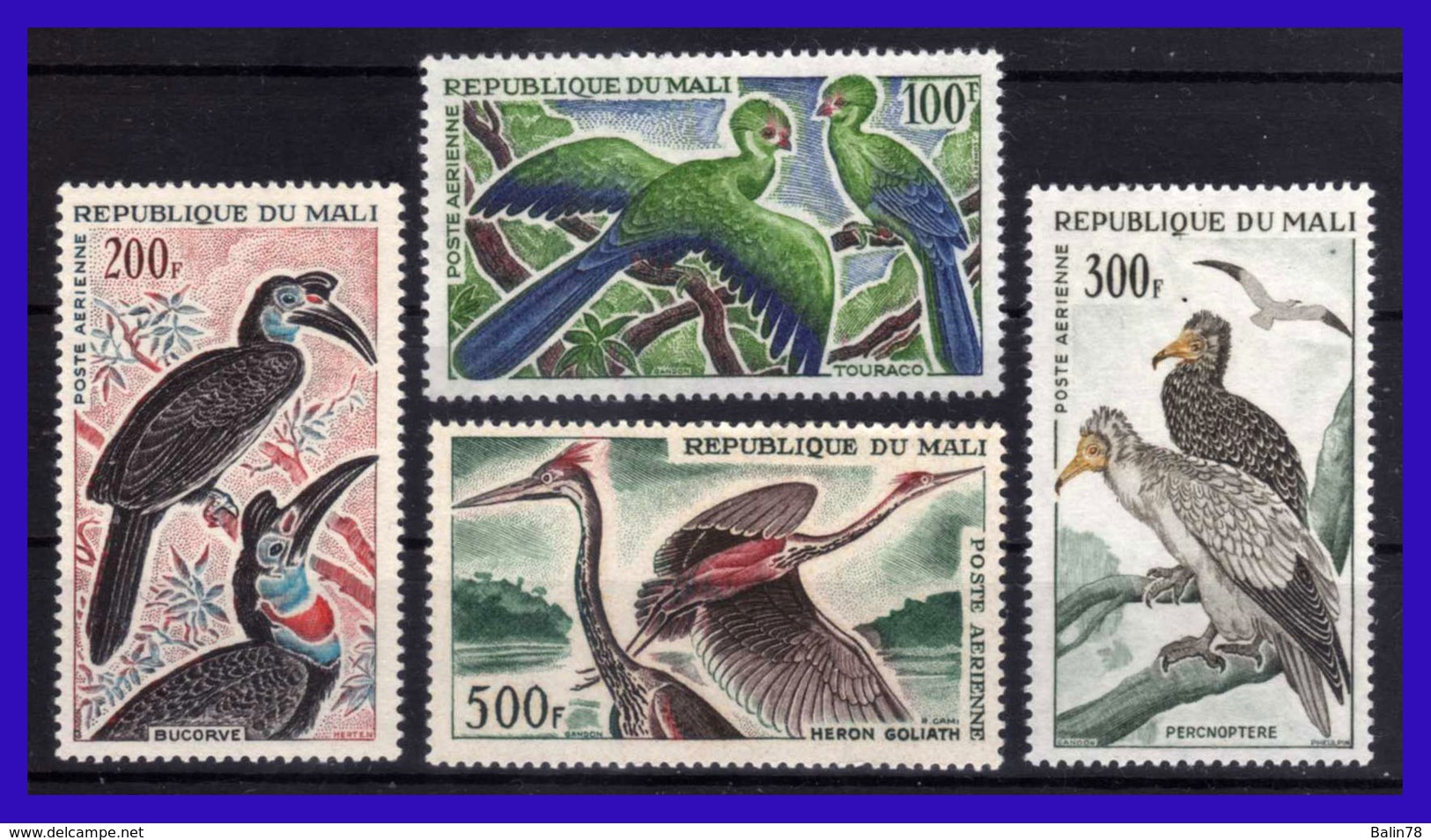 1965 - Mali - Sc. C 25 - C 28 - MNH - MA -185 - 02 - Malí (1959-...)