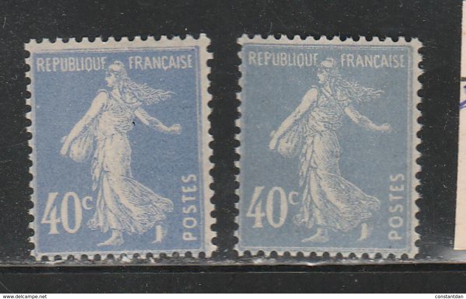 FRANCE N° 237 237a TYPE SEMEUSE CAMEE NEUF SANS CHARNIERE - Unused Stamps