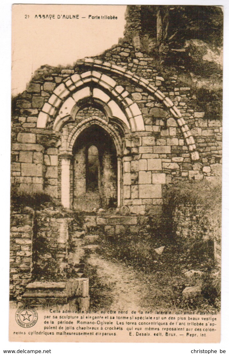 Abbaye D'Aulne, Porte Trilobée (pk52270) - Thuin