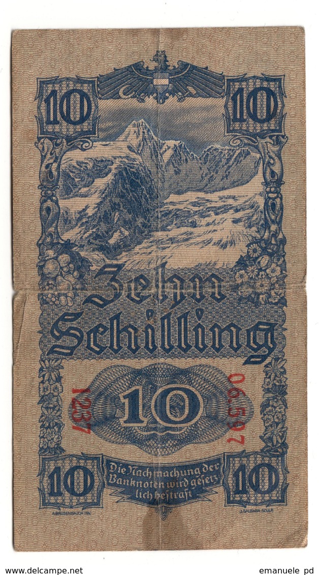 Austria 10 Shilling 1945 - Austria