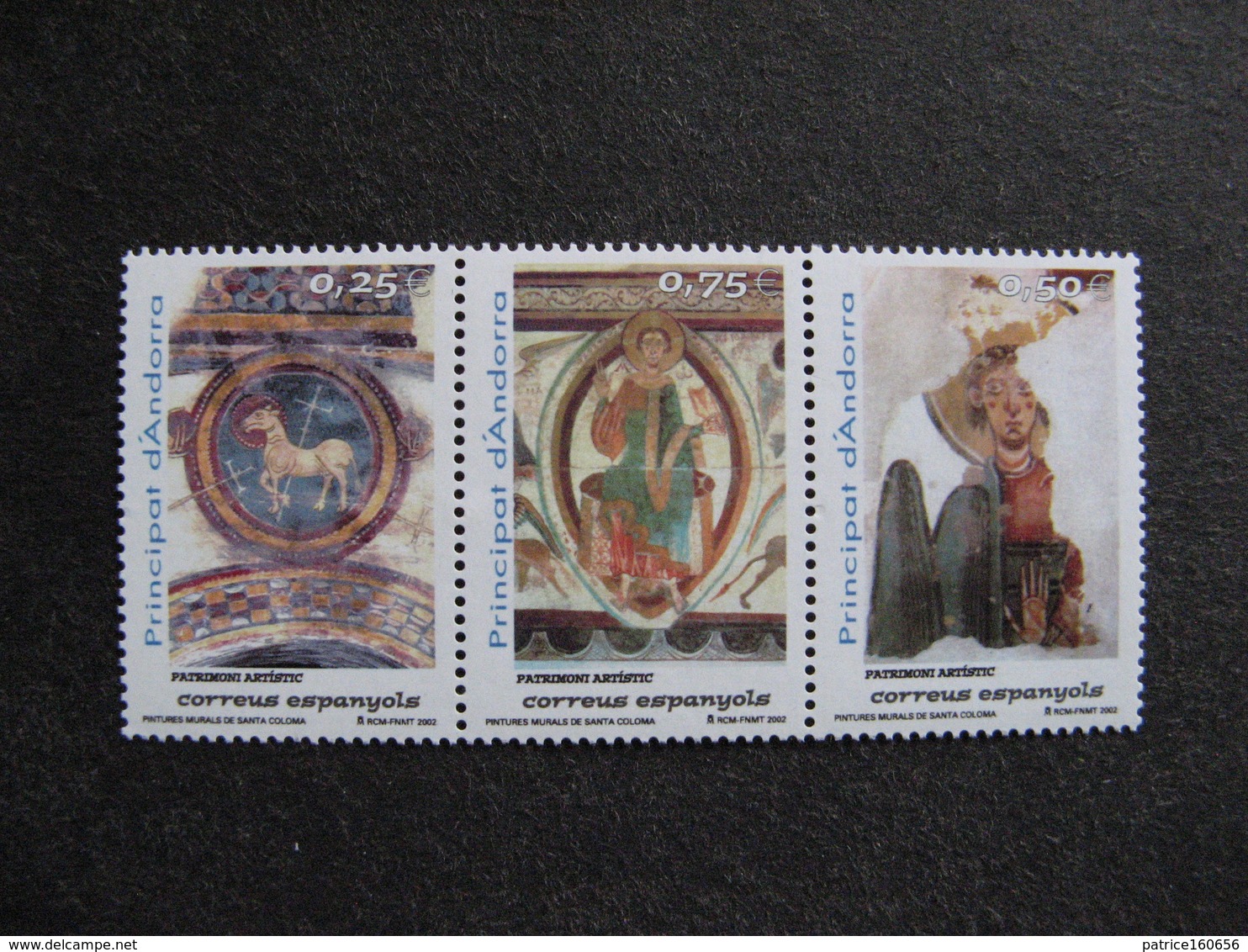 Andorre Espagnol: TB Triptyque N°286 Au N° 288, Neuf XX. - Unused Stamps