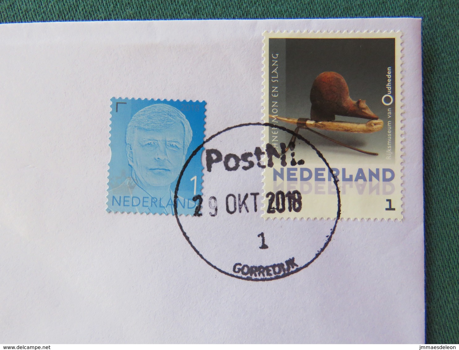 Netherlands 2018 Cover To Nicaragua - Animals - King - Storia Postale