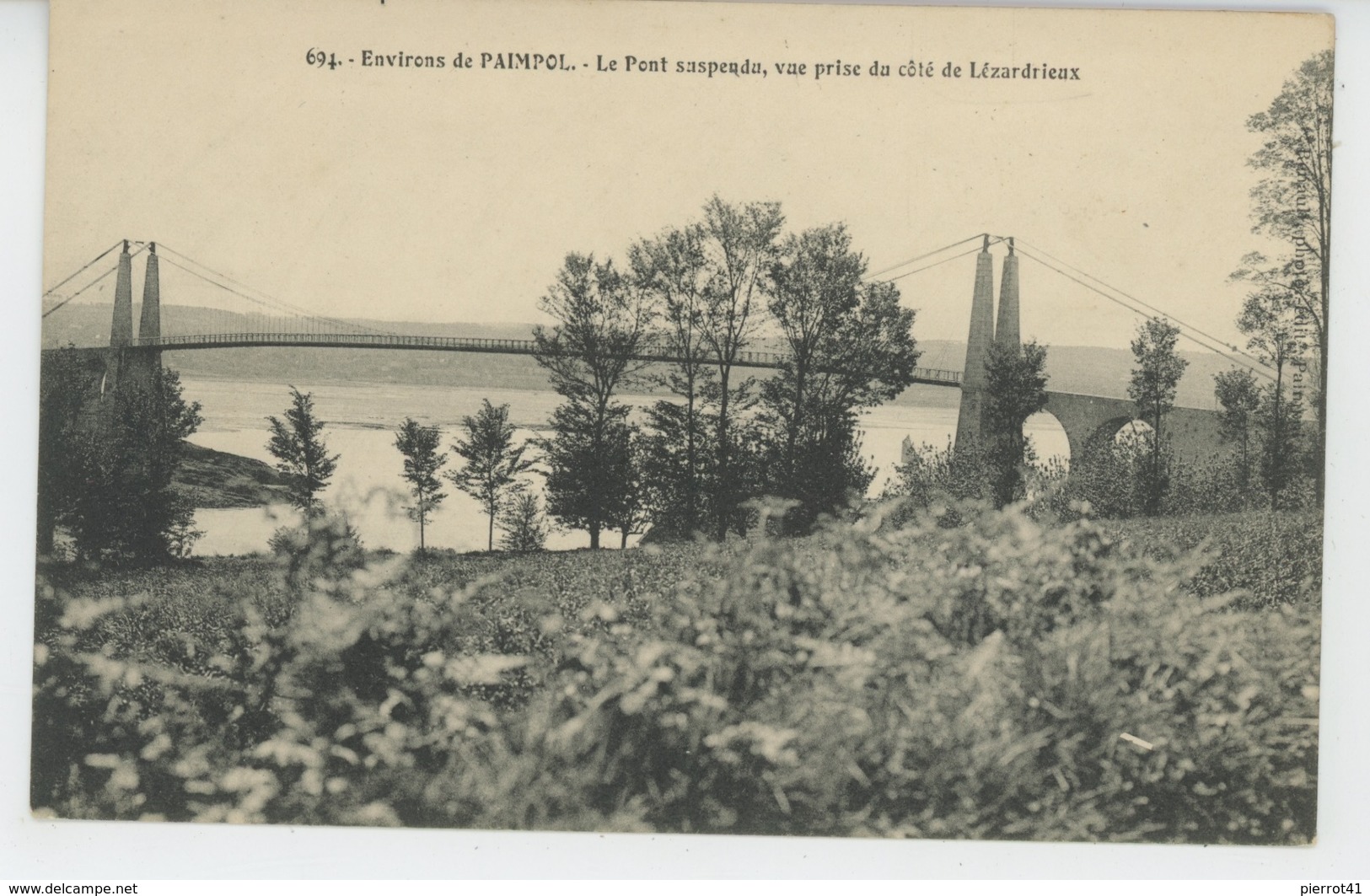 PAIMPOL (environs) - Le Pont Suspendu De LÉZARDRIEUX - Paimpol