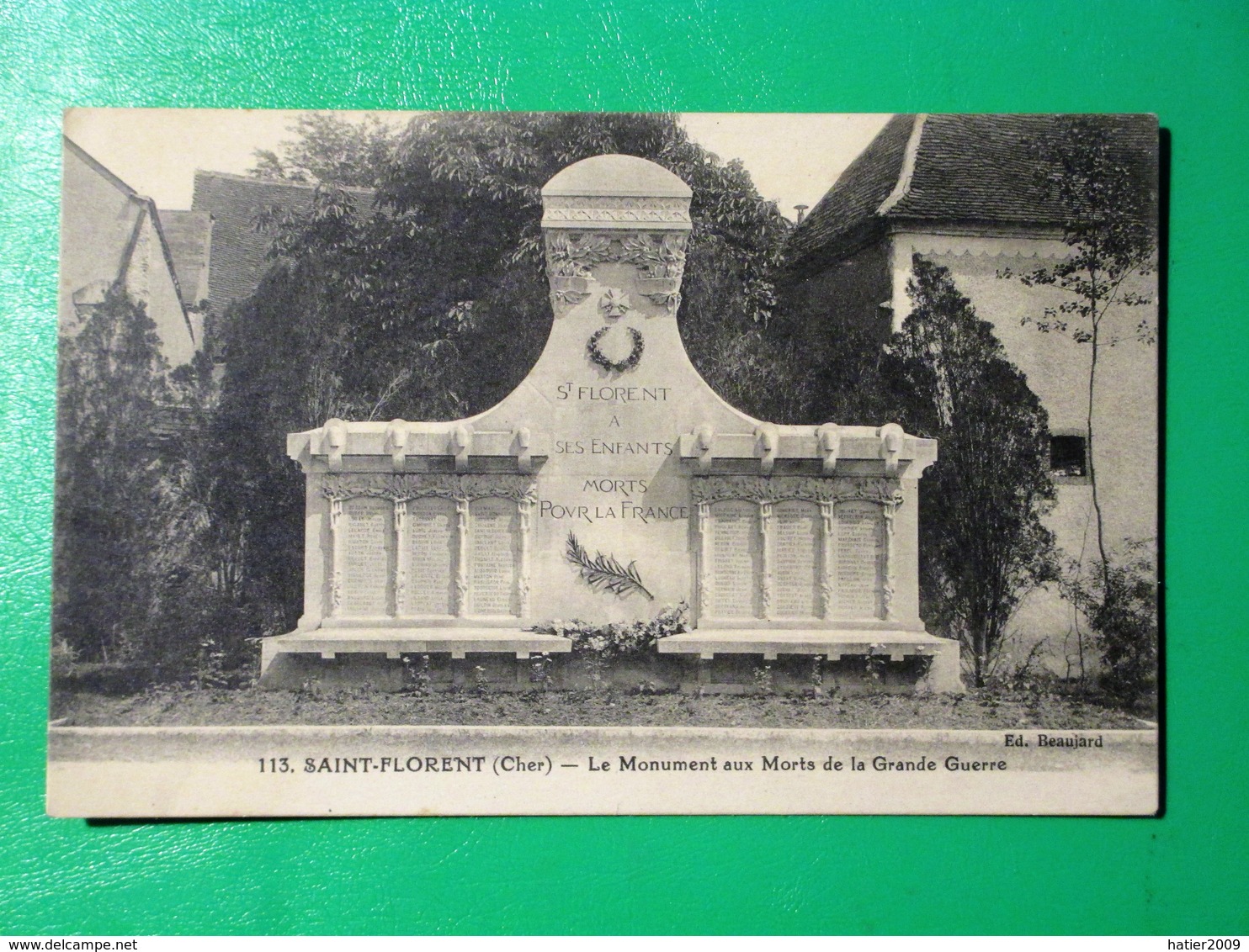 SAINT FLORENT Sur CHER - Le Monument Aux Morts De La Grande Guerre - Saint-Florent-sur-Cher