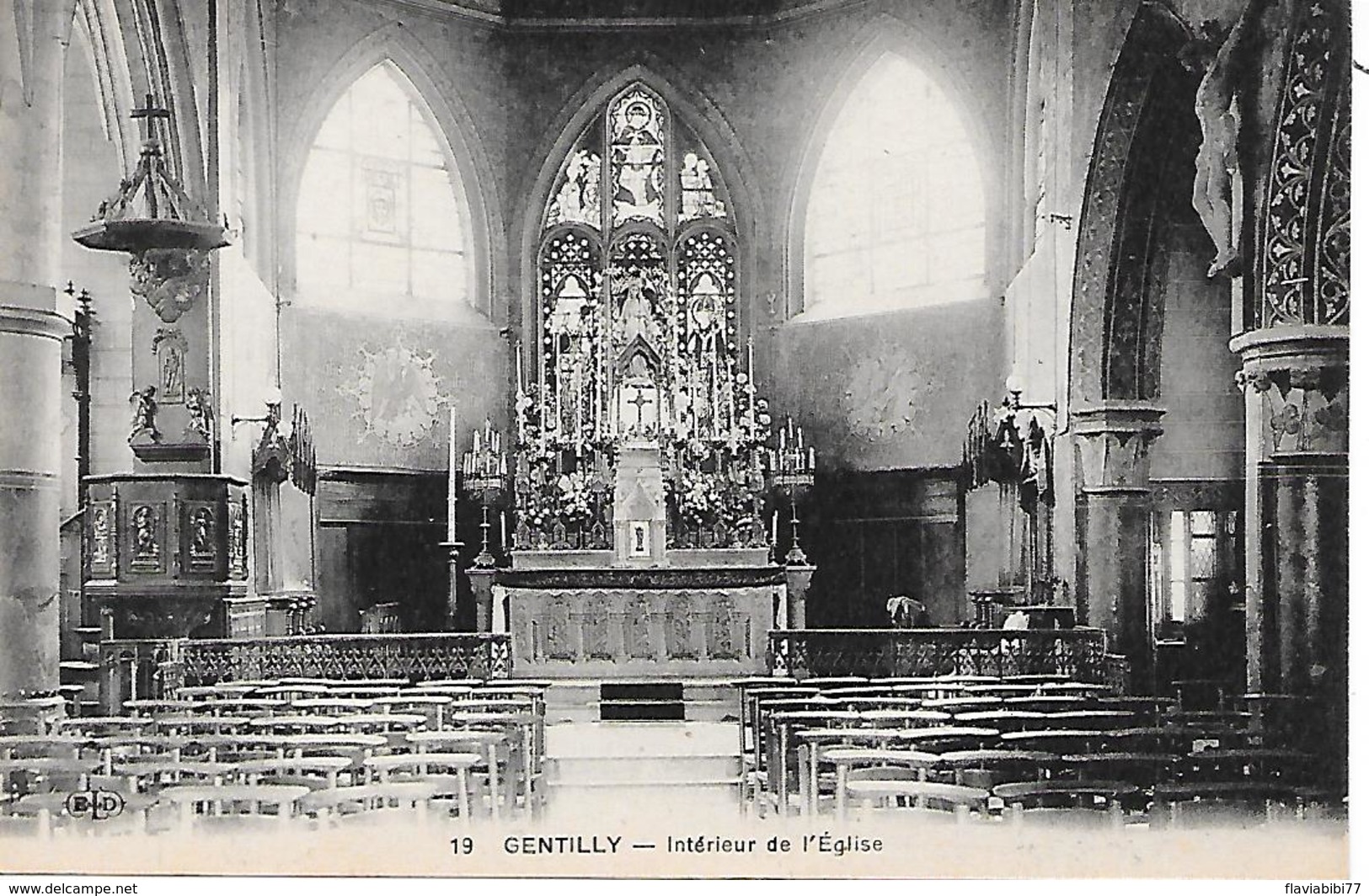 GENTILLY - ( 94 ) - Intérieu De L'eglise - Gentilly