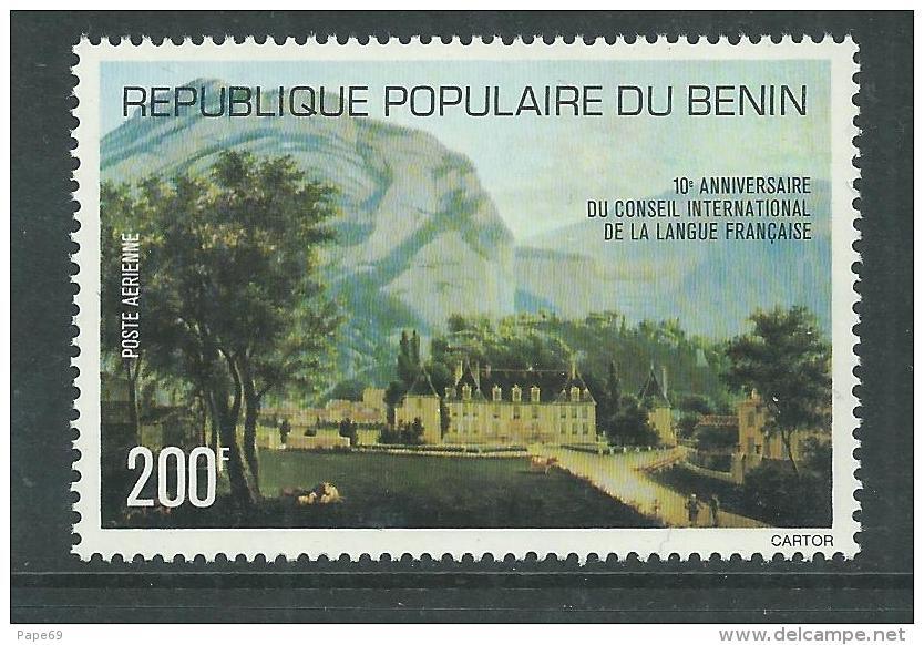 Bénin PA  N° 267 X 10ème Anniversaire Du Conseil International De La Langue Française Trace De Charnière Sinon TB - Bénin – Dahomey (1960-...)