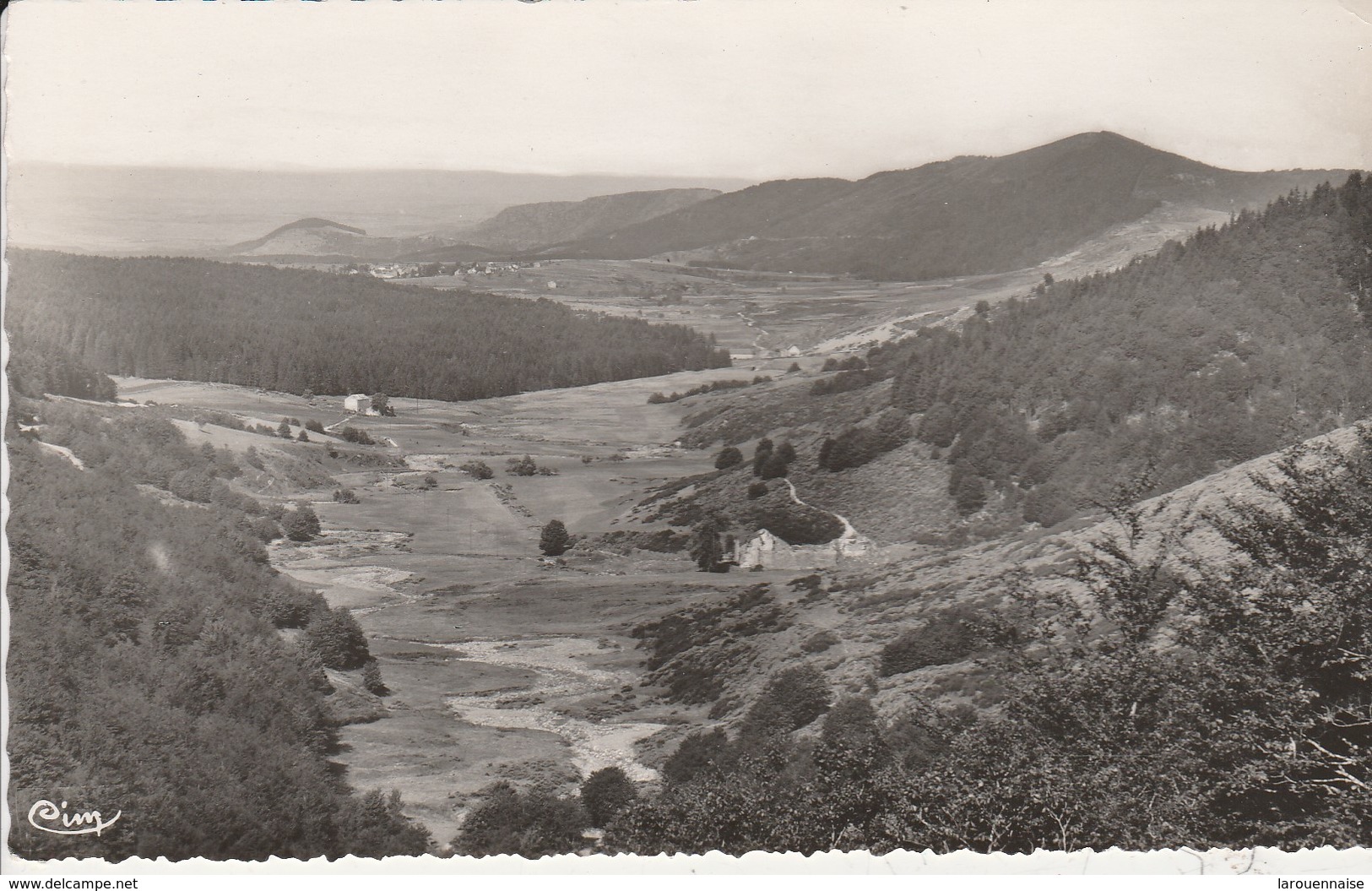 30 - VALLERAUGUE - La Vallée Du Bonheur Et Les Ruines De L' Abbaye - Valleraugue