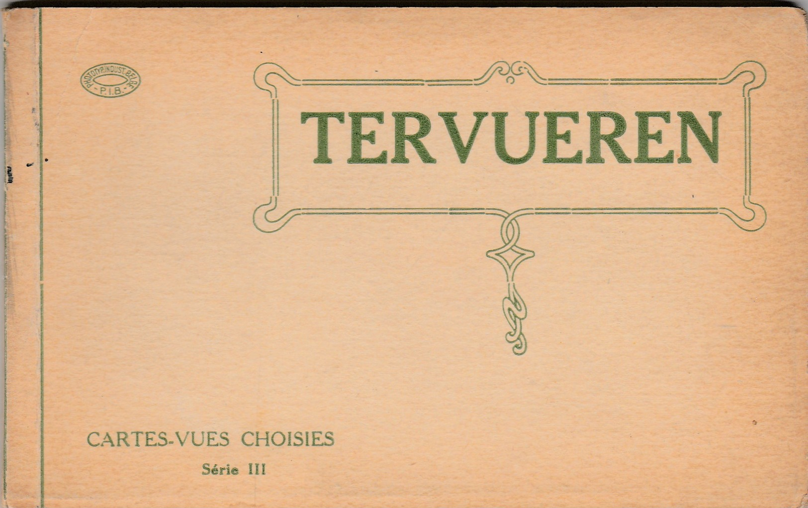 Tervueren , Tervuren ,carnet De 10 Cartes , Série III - Tervuren