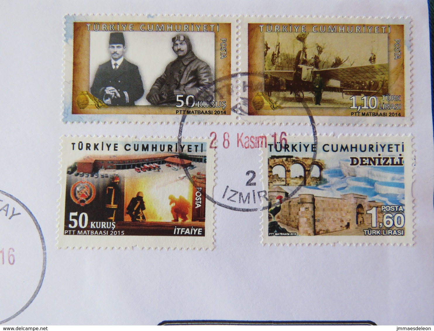 Turkey 2016 Cover To Nicaragua - History - Lettres & Documents