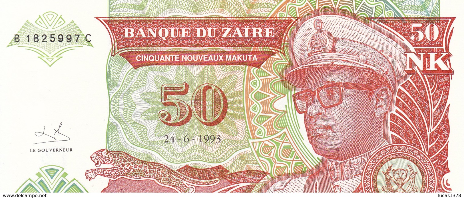 50 ZAIRES 1993 / NEUF - Zaire