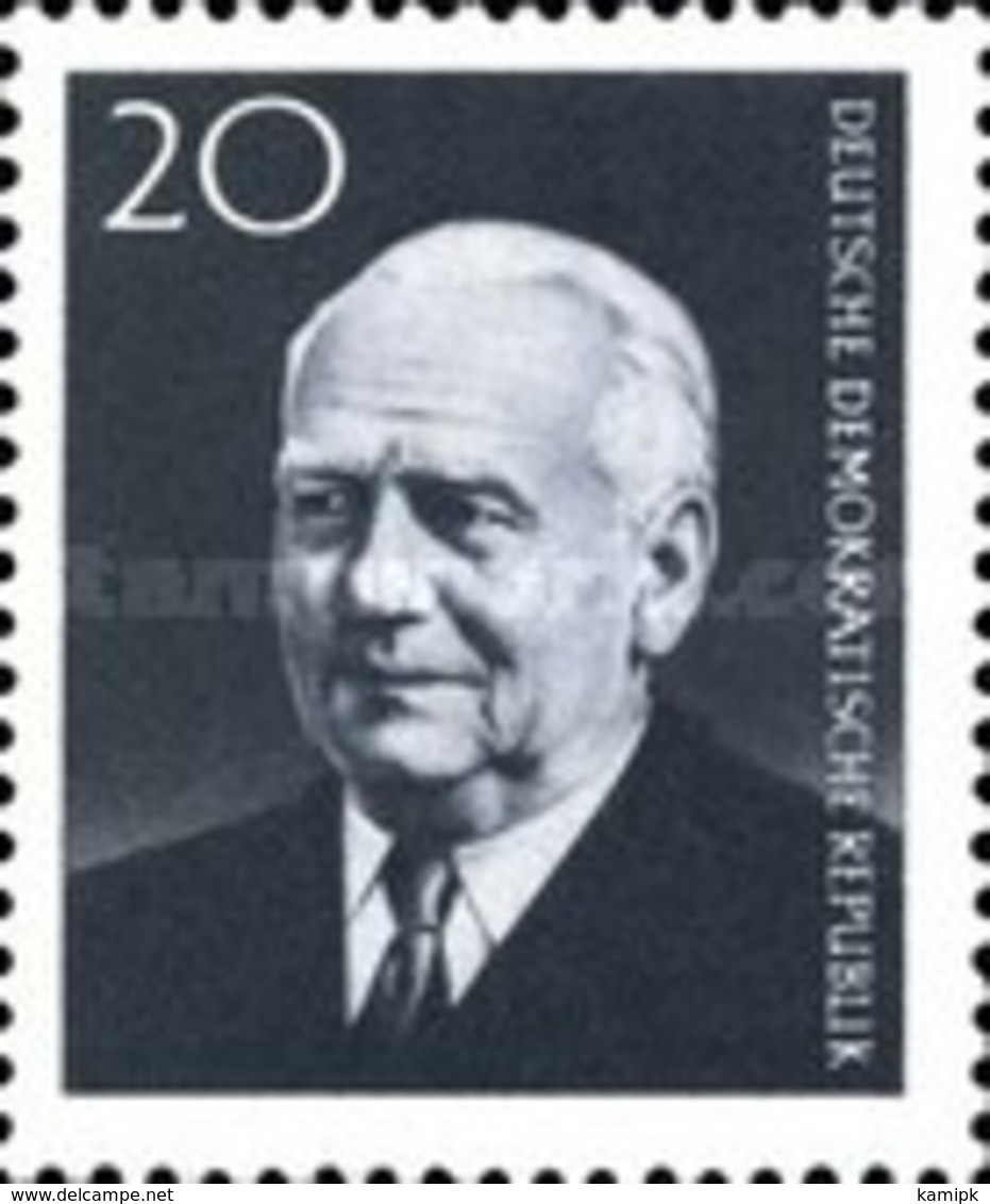DDR - In Memorial Of President Wilhelm Pieck - 1960 - Gebruikt