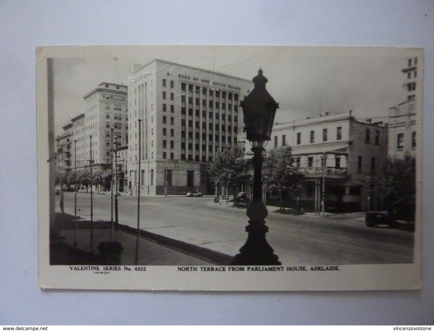 Catolina Viaggiata "North Terrace From Parliament House, ADELAIDE" 1949 - Adelaide