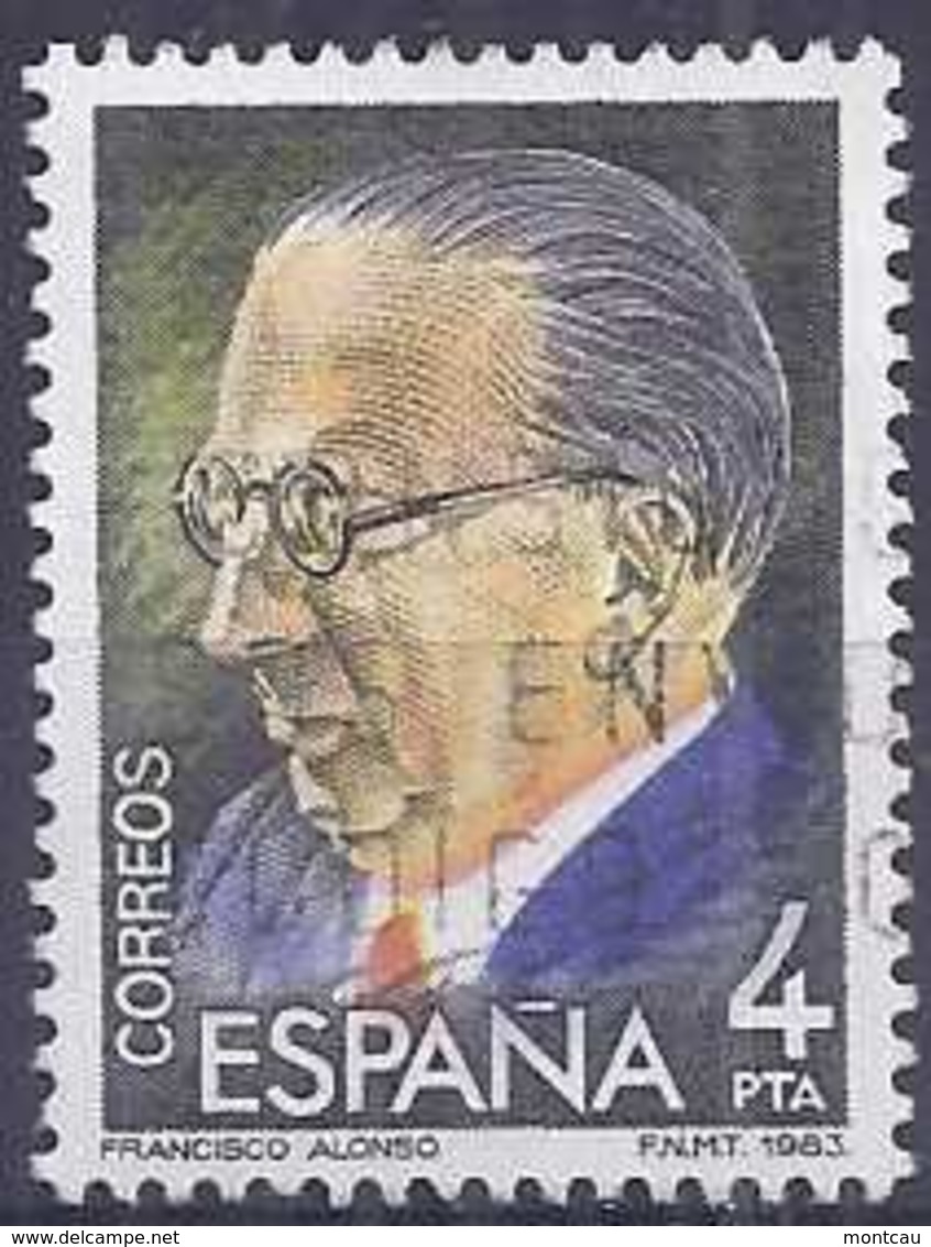 España-Spain. Francisco Alonso (o) - Ed 2698, Yv=2320 - Usados