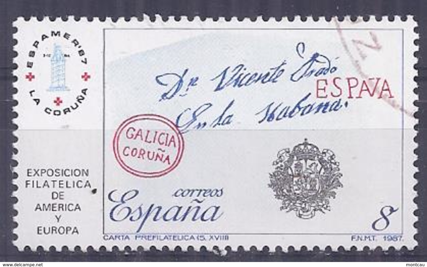 España-Spain. Exposición Filatelica (o) - Ed 2912, Yv=2529a - Usados