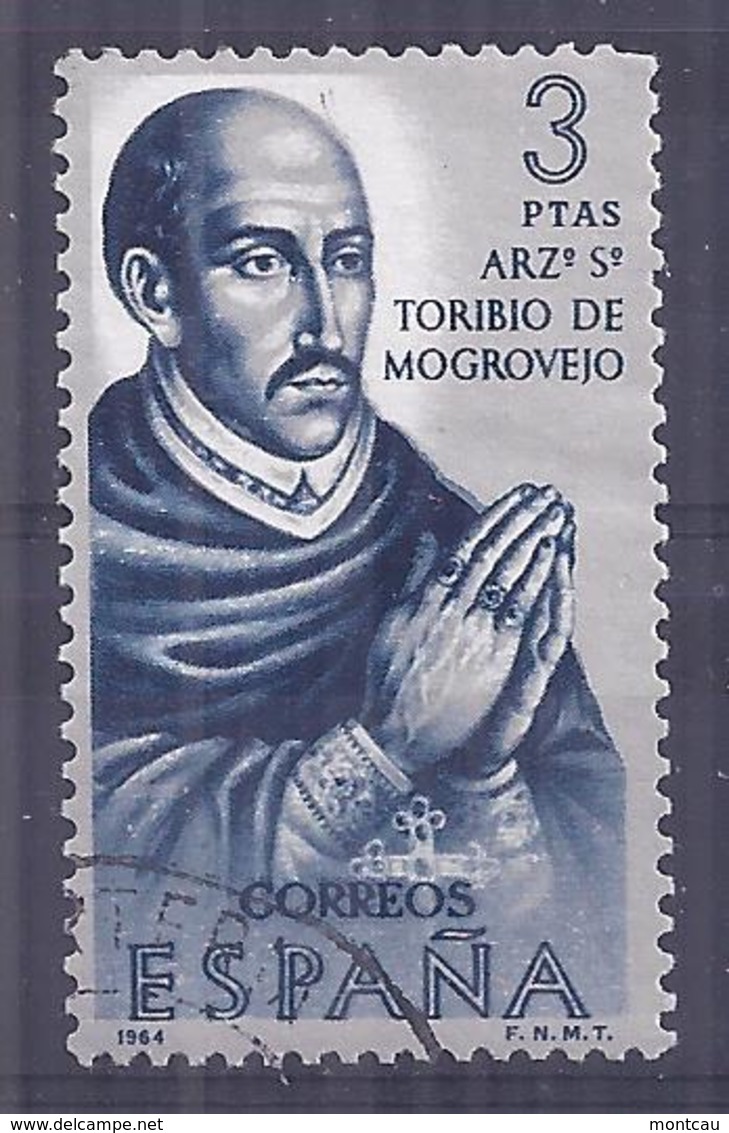 España-Spain. Toribio De Mogrovejo (o) - Ed 1628, Yv=1277, Sc=1292, Mi=1517 - Usados