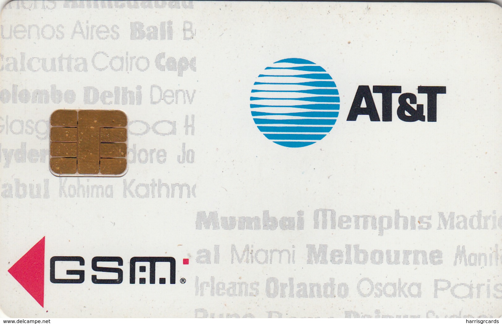 USA -  AT&T, Early GSM Card , Mint - [2] Chipkarten