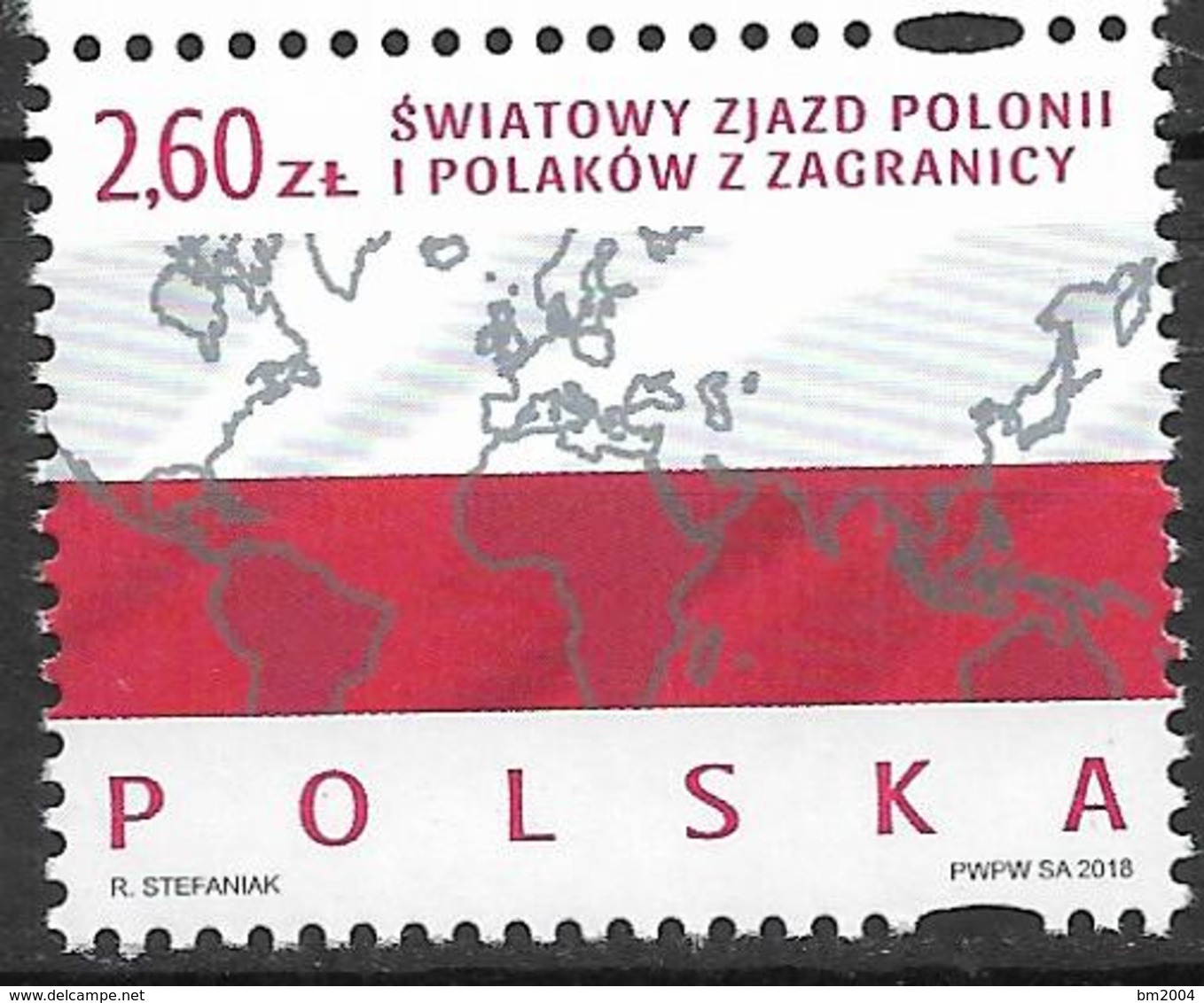 2018 Polen Mi. 5014**MNH  Weltkongress Der Auslandspolen - Unused Stamps