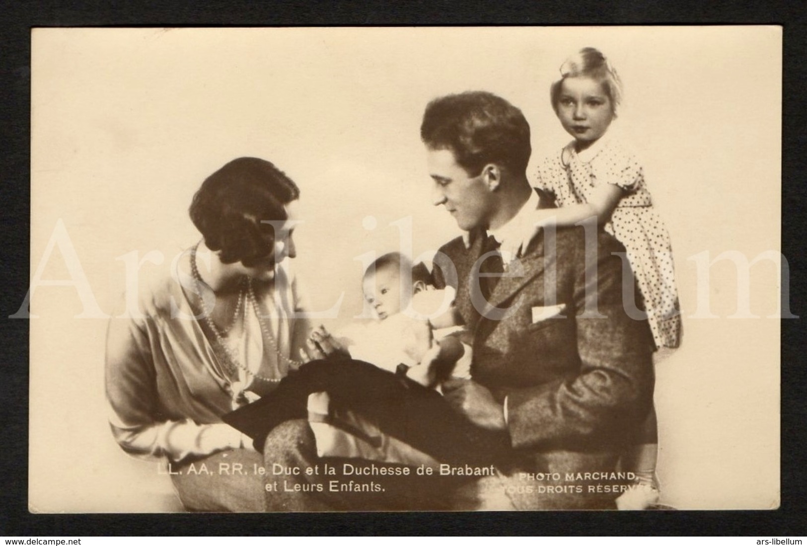 Postcard / ROYALTY / Belgique / België / Reine Astrid / Koningin Astrid / Koning Leopold III / Roi Leopold III / Famille - Familles Royales