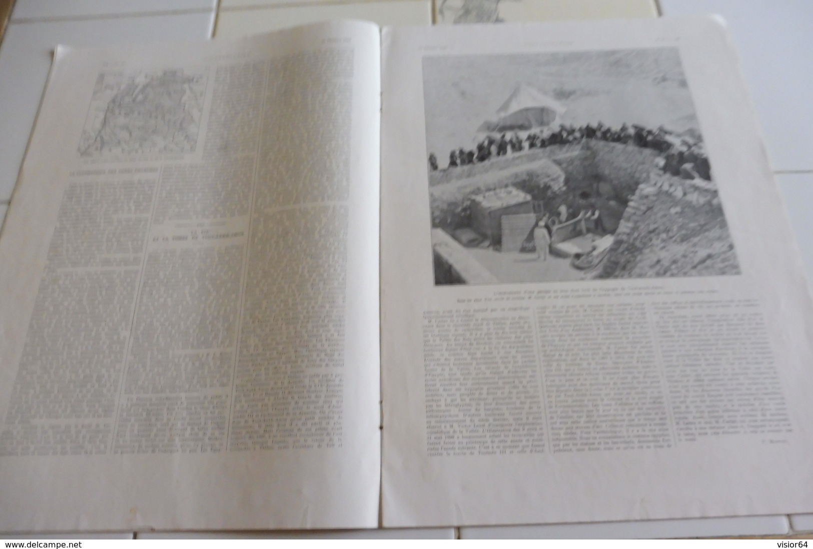 L'ILLUSTRATION 10 FEVRIER 1923 –LA RUHR- SULTAN TURQUIE ALEP- PLANEURS- SUPERBAGNERES- CINEMA COULEURS- EPAVE-BISKRA - L'Illustration