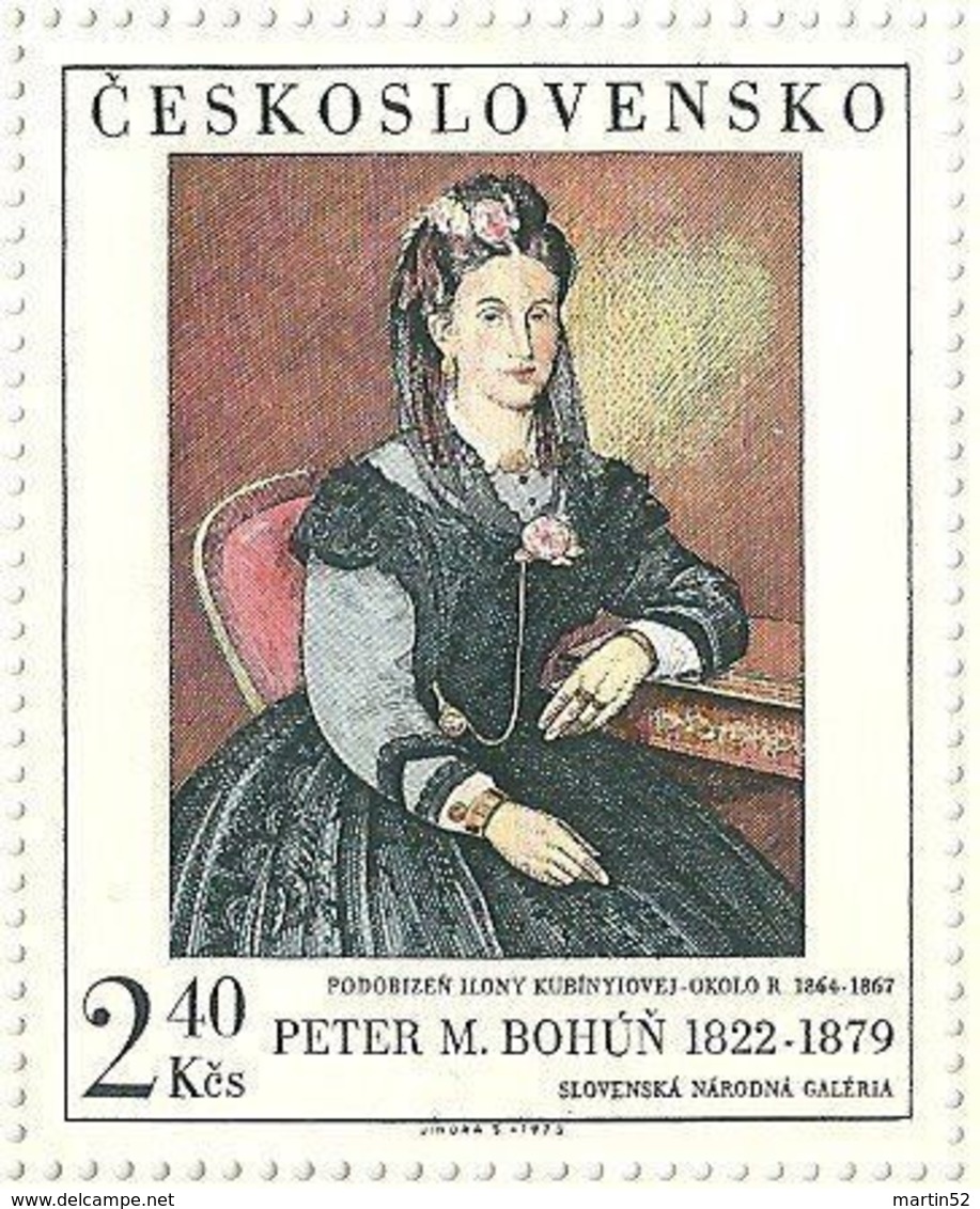 CSSR Tchécoslovaquie 1973: Mi 2174-2177 Yv 2018-2022 Block ** MNH Rembrandt Van Rijn Kubista Bohun Madonna - Rembrandt