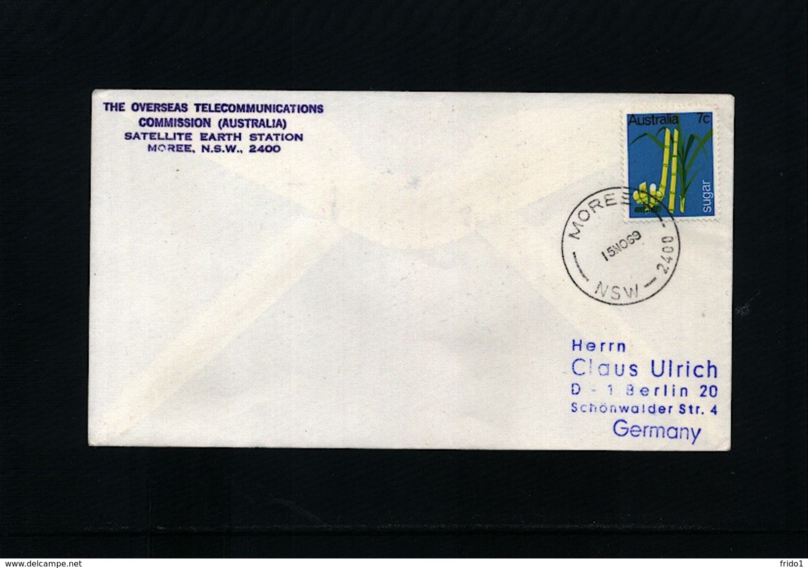 Australia 1969 Space / Raumfahrt  Moree Satellite Earth Station Interesting Cover - Océanie