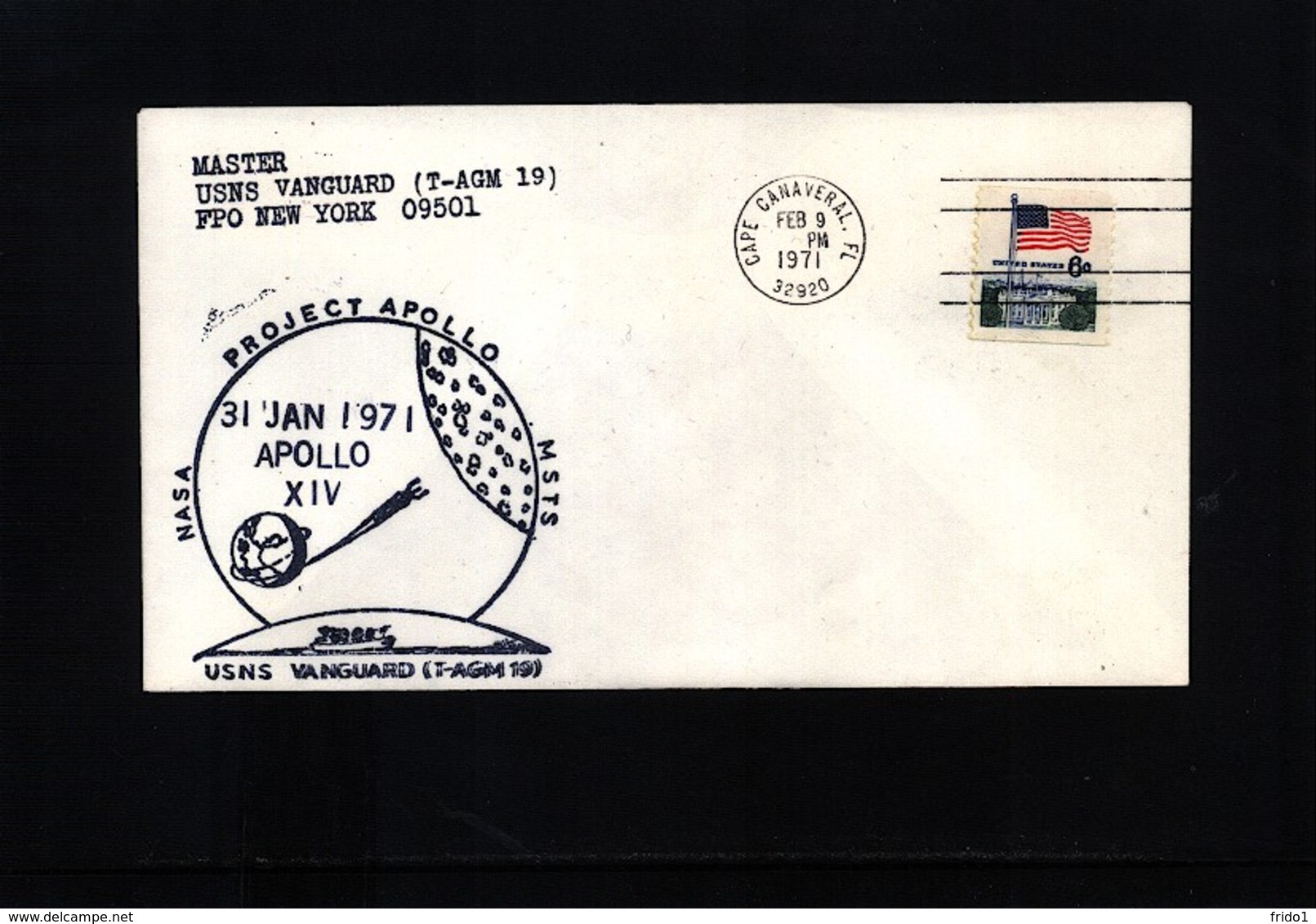 USA 1971 Space / Raumfahrt  Apollo 14 Recovery Force Interesting Cover - USA