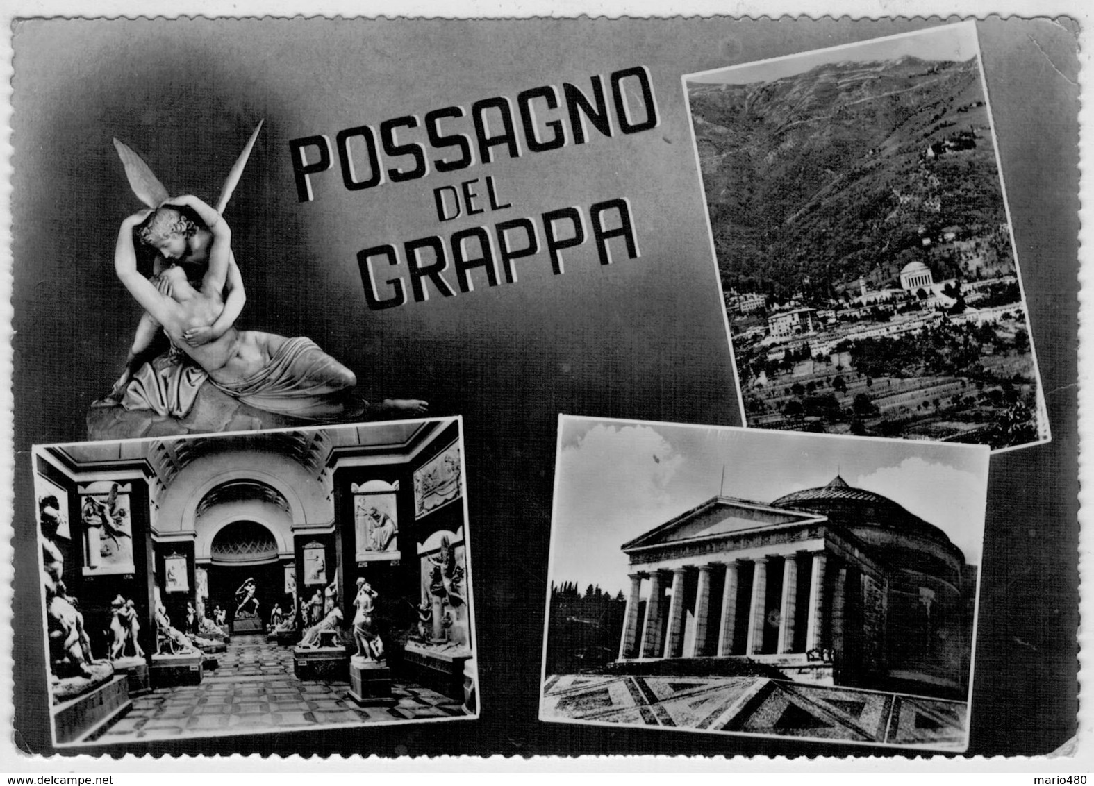 POSSAGNO   DEL  GRAPPA   (TV)    VEDUTE                (VIAGGIATA) - Altri & Non Classificati