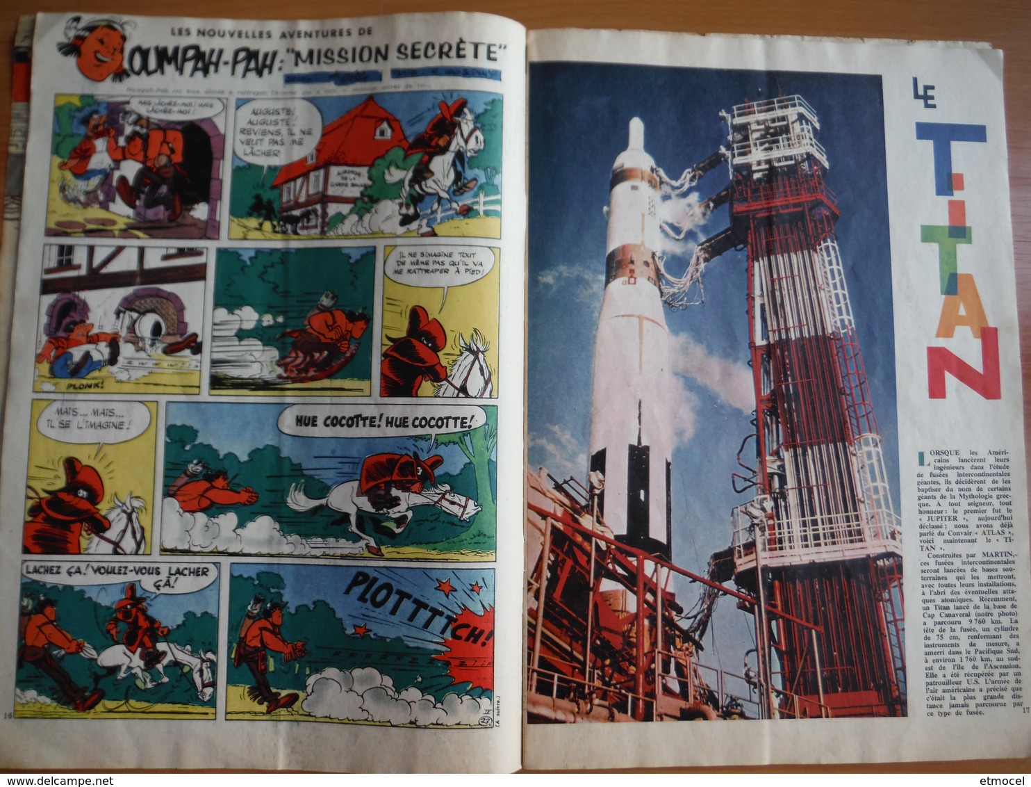 Journal TINTIN n°630 - BD - 17 Novembre 1960