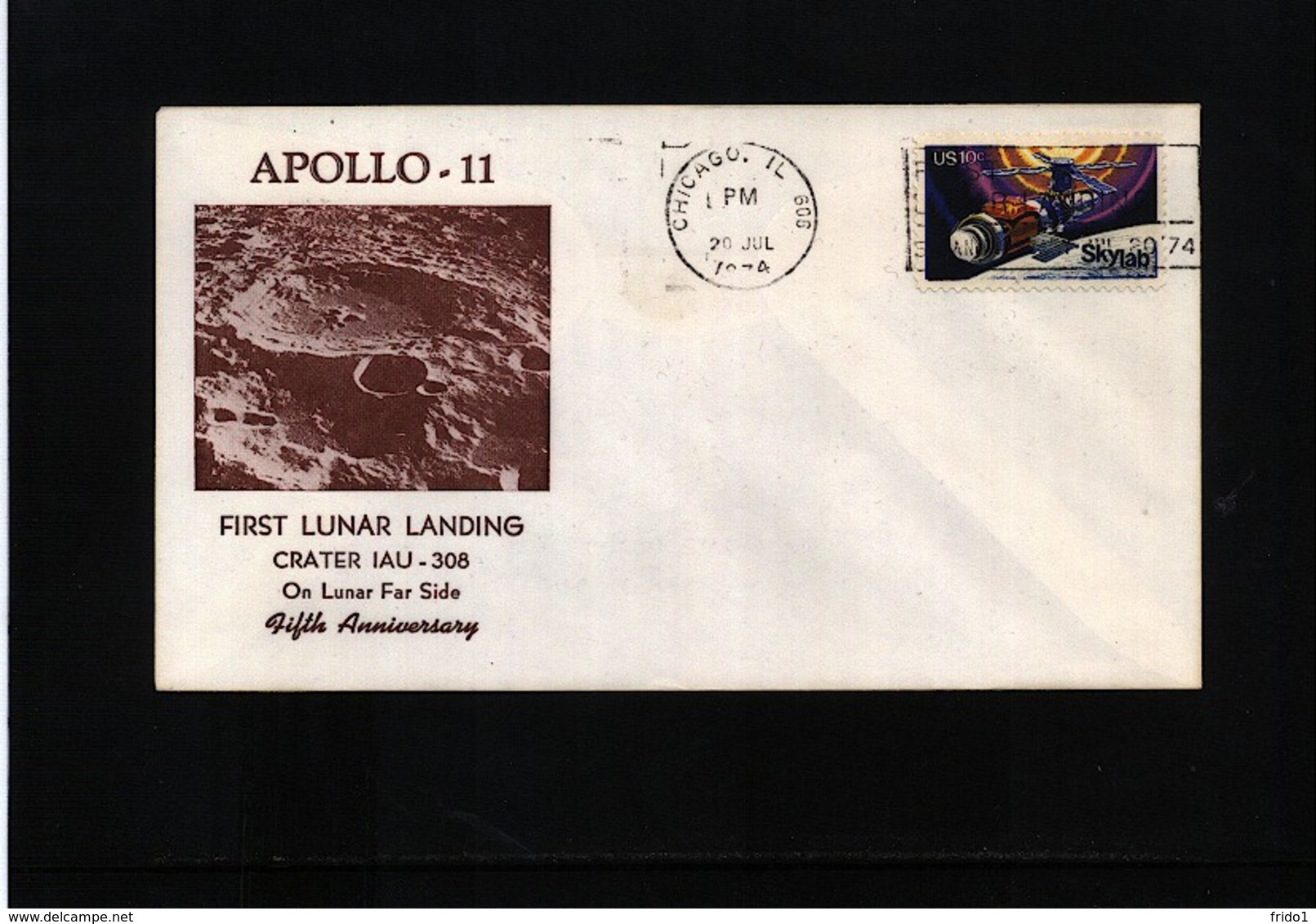 USA 1974 Space / Raumfahrt  Apollo 11 Interesting Cover - USA