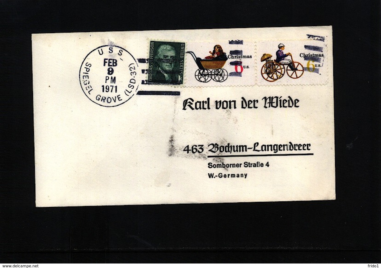 USA 1971 Space / Raumfahrt Apollo 14 Recovery Force Interesting Cover - Verenigde Staten