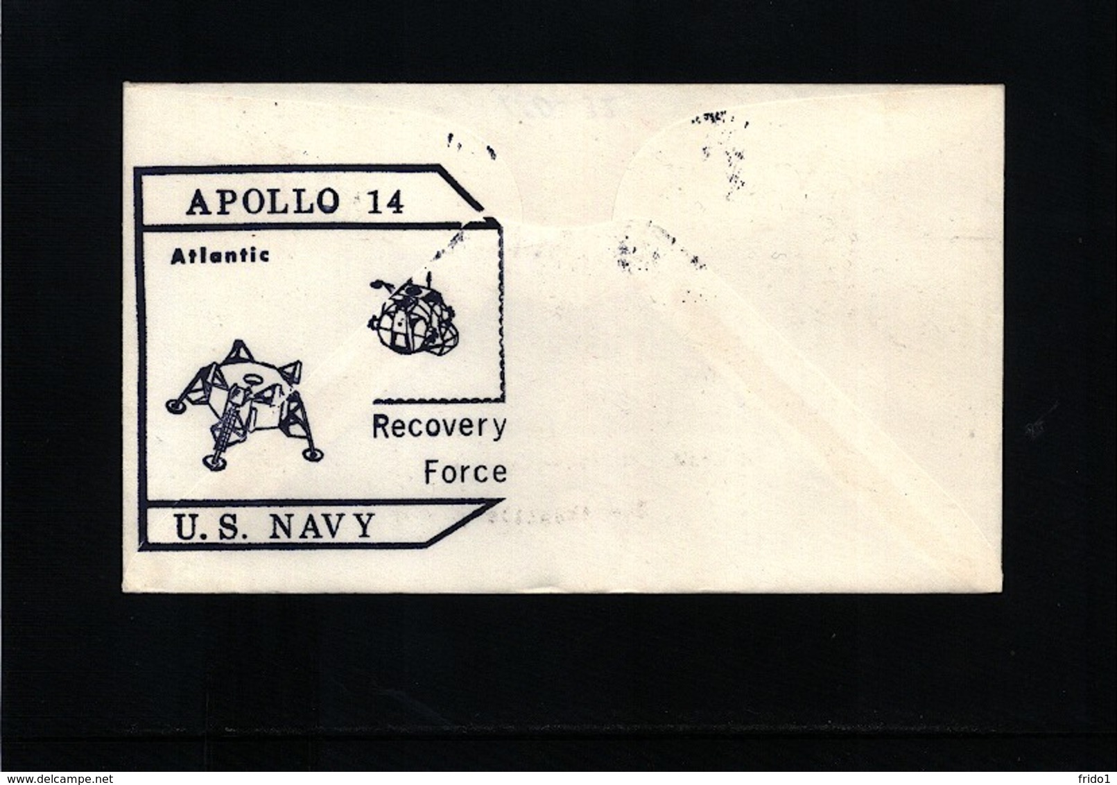 USA 1971 Space / Raumfahrt Apollo 14 Recovery Force Interesting Cover - USA