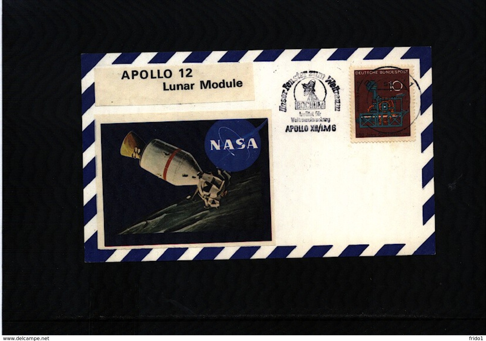 Germany / Deutschland 1969 Space / Raumfahrt  Apollo 12 Interesting Cover - Europa