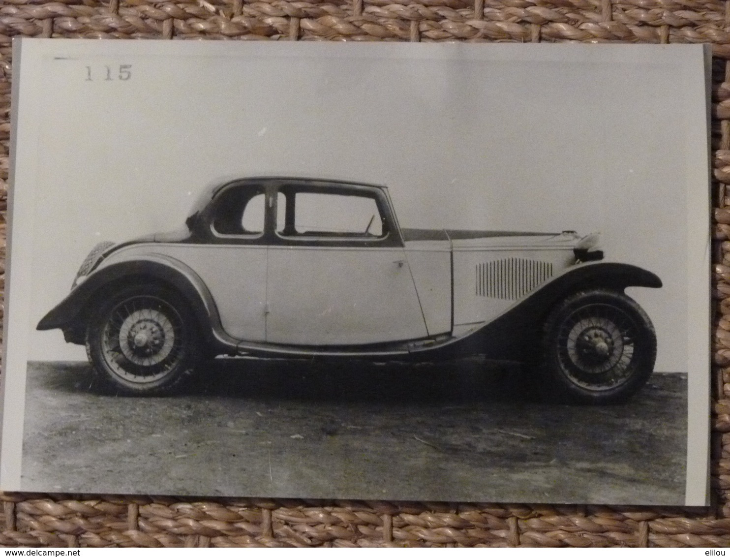 Rare! Belle Photo Ancienne Voiture Ancienne Automobile Riley  !!! - Autres & Non Classés