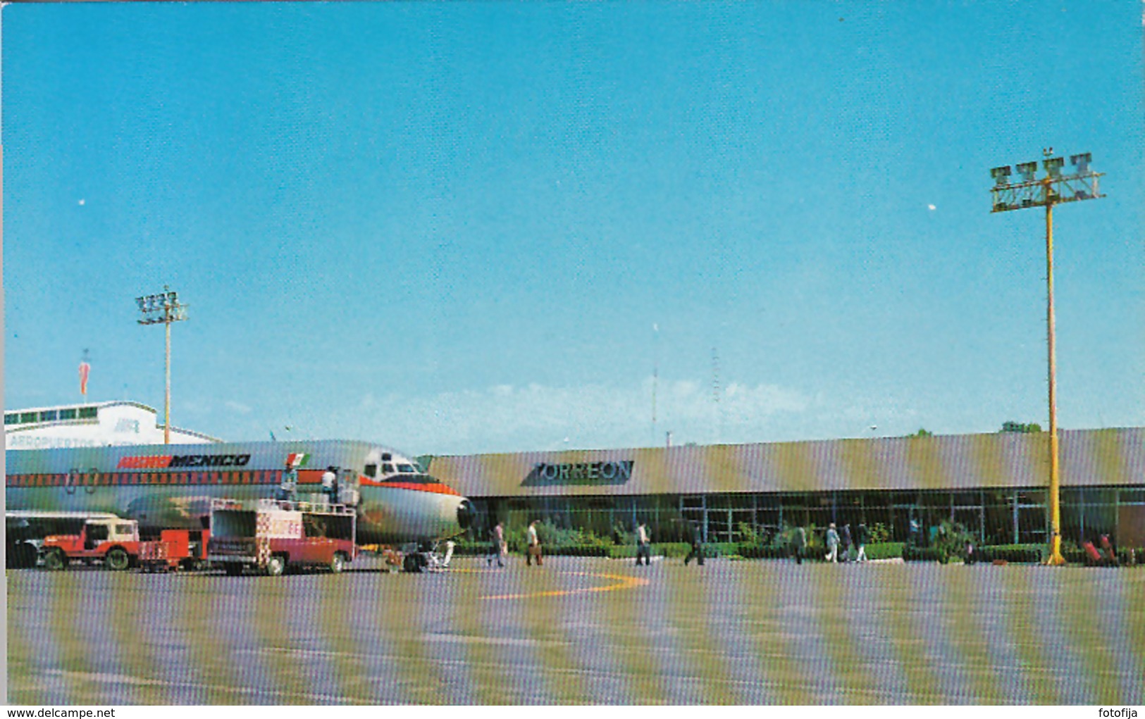 RPPC INTERNATIONAL AIRPORT TORREON COHUILA MEXICO AEROMEXICO AIRPLANE - Aeronaves