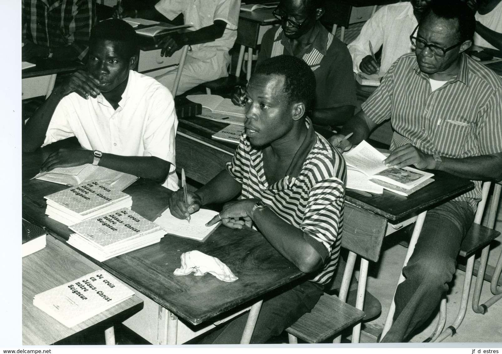 Photo Zaïre Kinshasa. Livulu, Formation Religieuse Des Laïcs, Makambi 1988 Photo-service PP. Blancs - Afrique