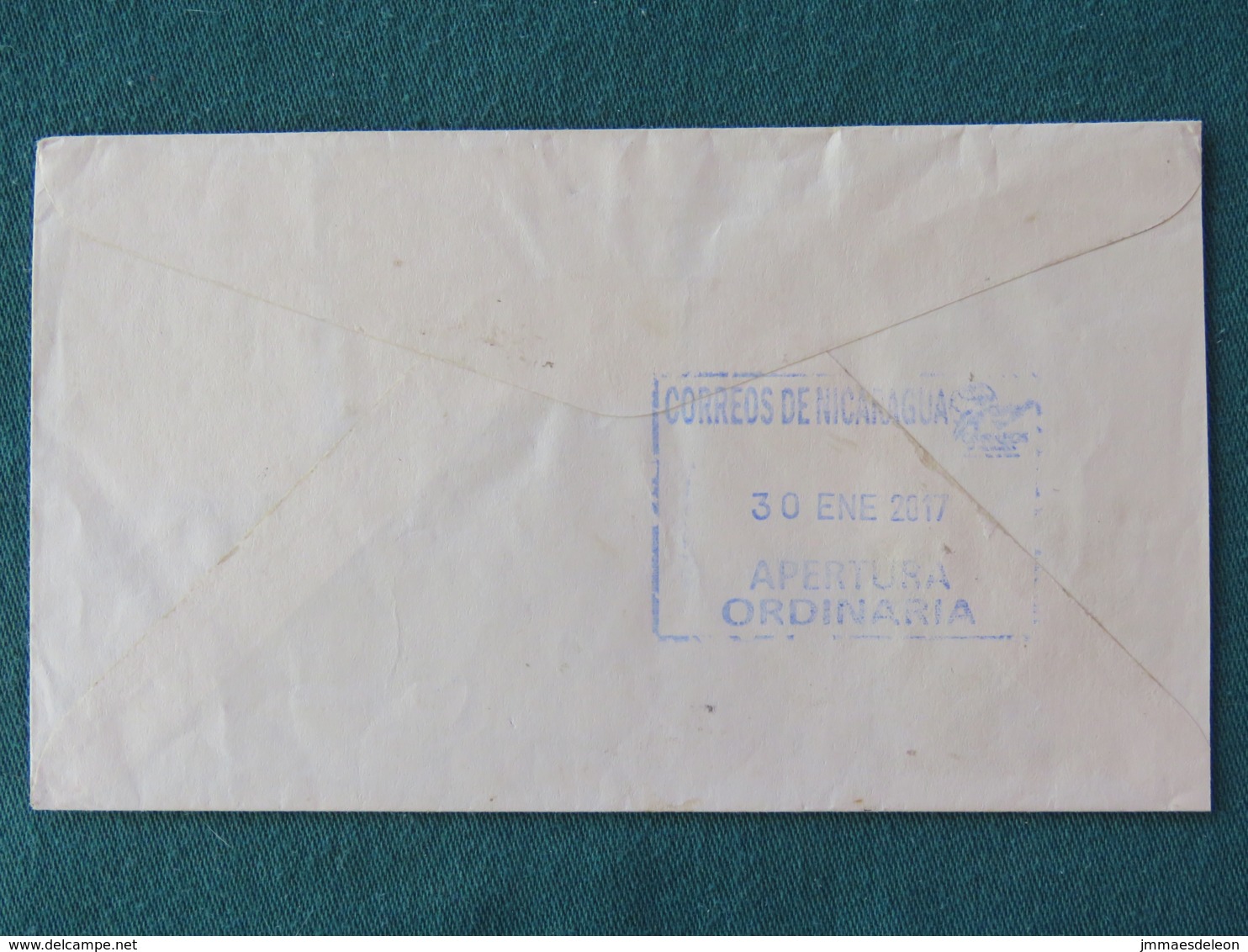 Cuba 2017 Cover To Nicaragua - Diving Harpoon Fishing Hunting Dog Gun - Lettres & Documents