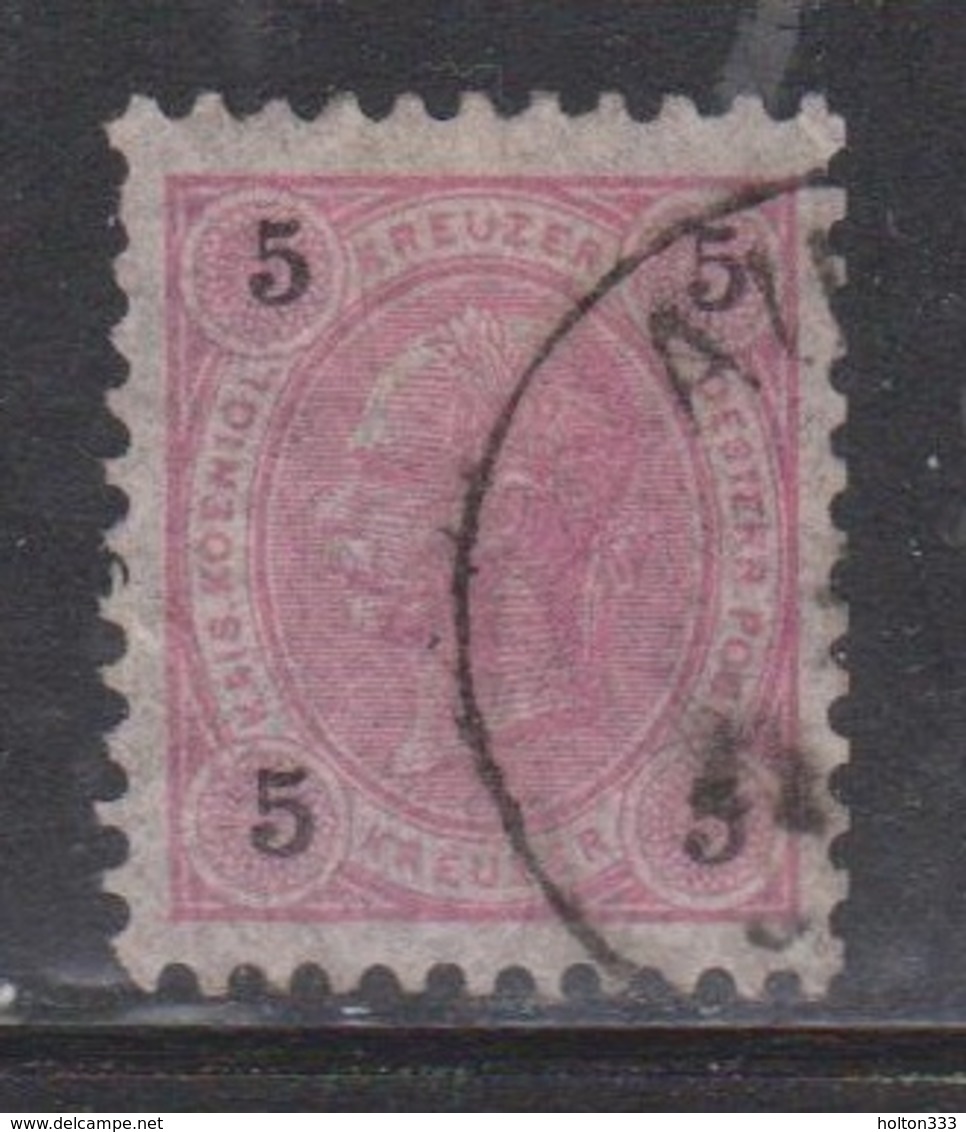 AUSTRIA Scott # 54 Used - Pelure Paper Unusual - Gebraucht